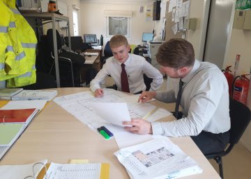 Helwate School work experience with R G Carter