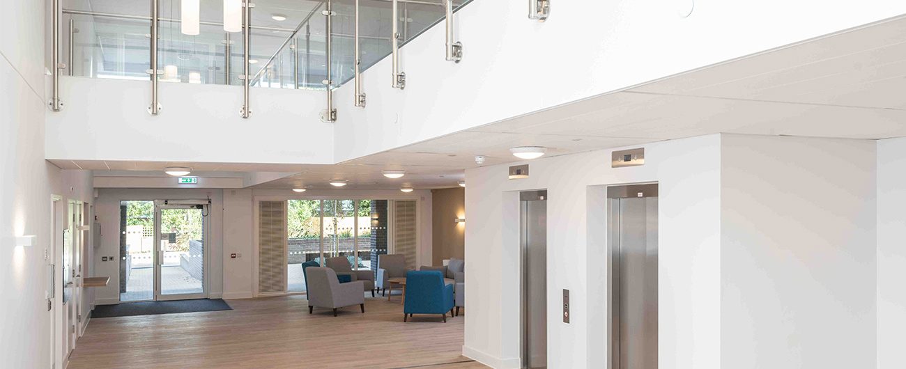 Reception inside Minster Close