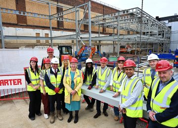 Steel Signing at Cranfield University