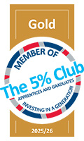 R G Carter are proud to be Gold Members of the 5% Club