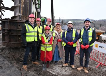 Stocksbridge Community Centre groundbreaking