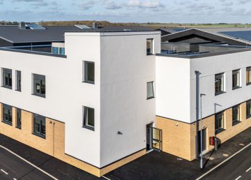 Overview of the new extension block at Highfield Littleport
