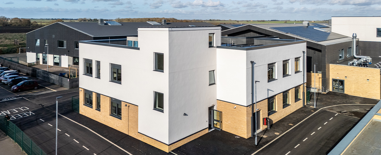 Highfield Littleport External view of the extension