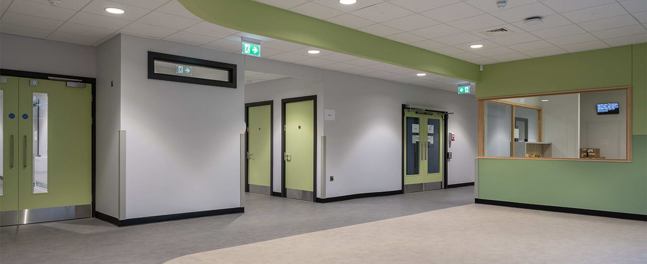 Internal area of Spital Street Health Centre