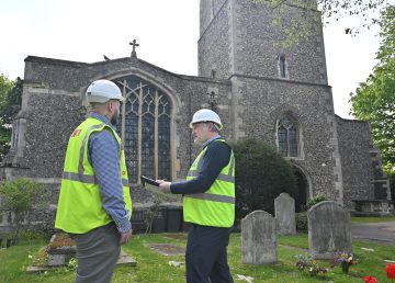 St Matthews Bell tower restoration