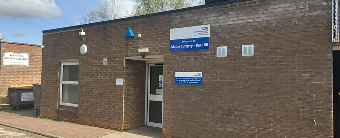 External - Maple Surgery - BAr Hill