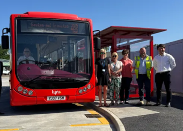 QEH Bus Shelter open to the public