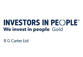 Investors In People Accreditation for R G Carter Limited