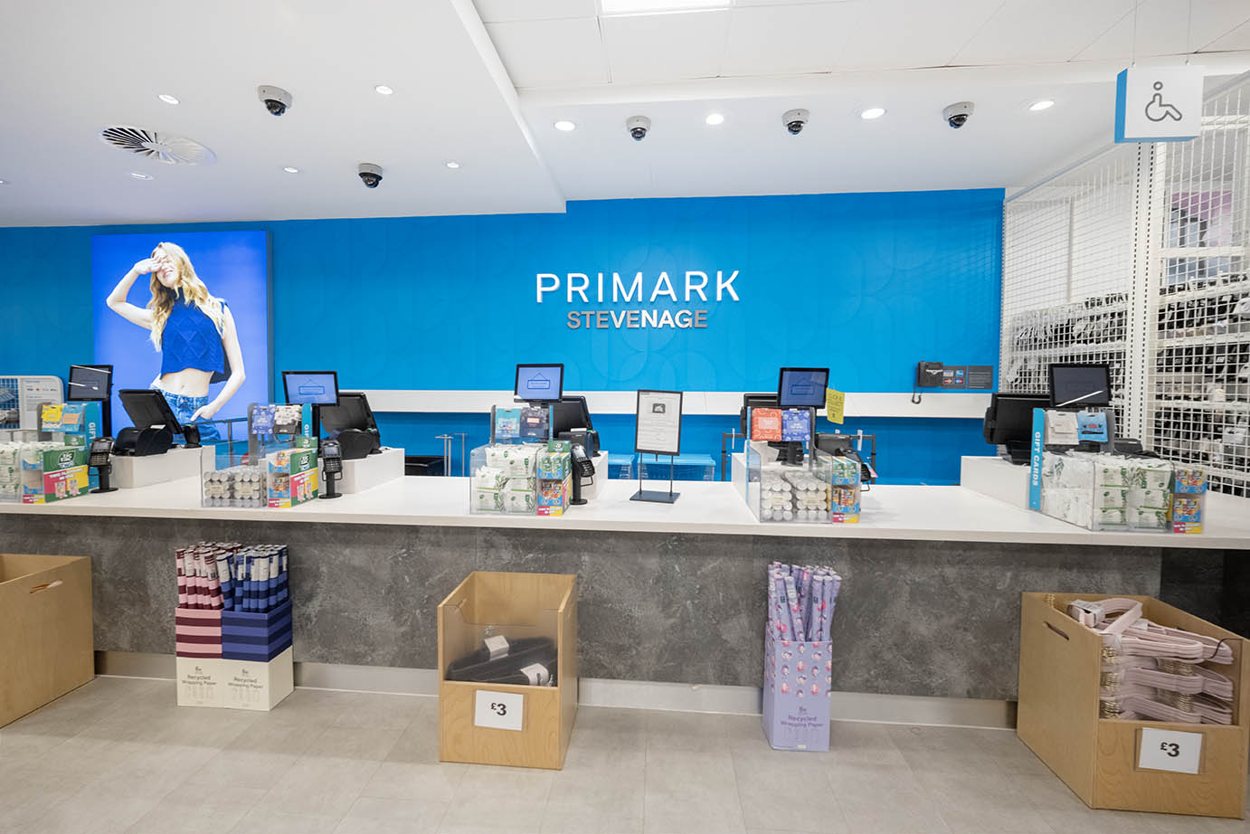 tills at Primark Stevenage