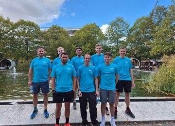 R G Carter teams at the CB3 Race Across Cambridge event.